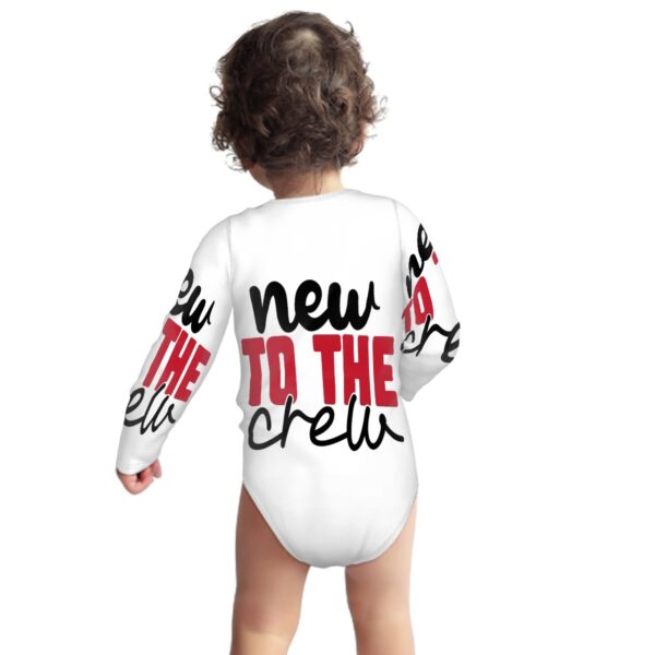 New To Crew Baby Onesies (Long Sleeve) Customized Services - Image 3