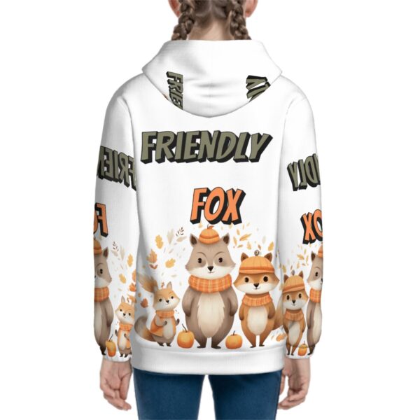 Christmas Friendly Fox Hoodies for Teens - Image 4