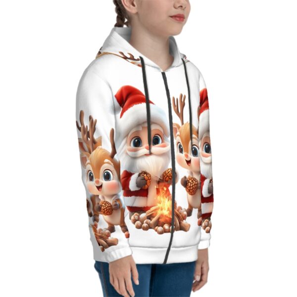 Cute Santa Hoodies for Teens - Image 3