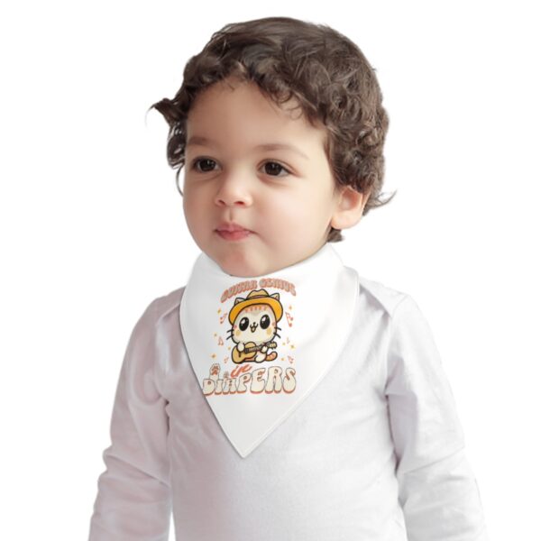 Guitar Genius Kitty Baby Drool Bibs - Image 2