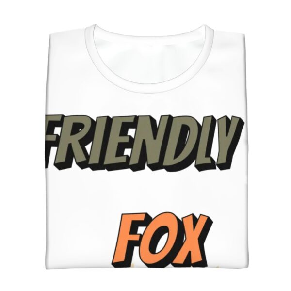 Christmas Friendly Fox T Shirts for Teens (Overall Design) - Image 5