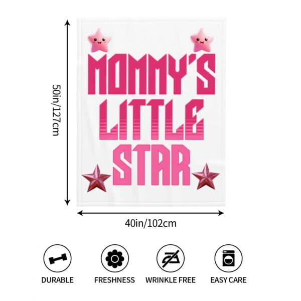 Mommy's Little Star Large Baby Blanket - Image 5