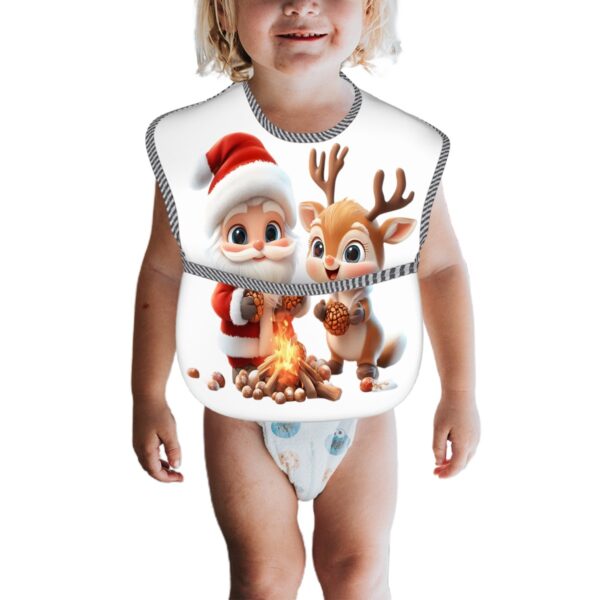 Cute Santa Baby Bibs - Image 3