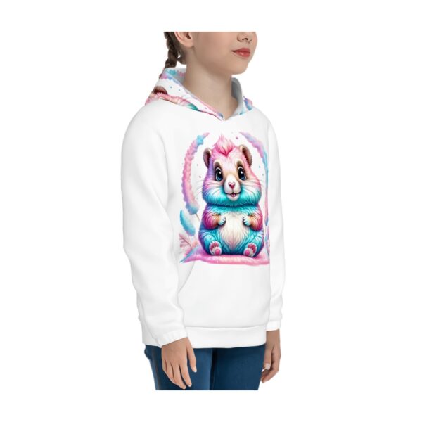 Colorful Bunny Hoodies for Teens No Hood Cord - Image 2