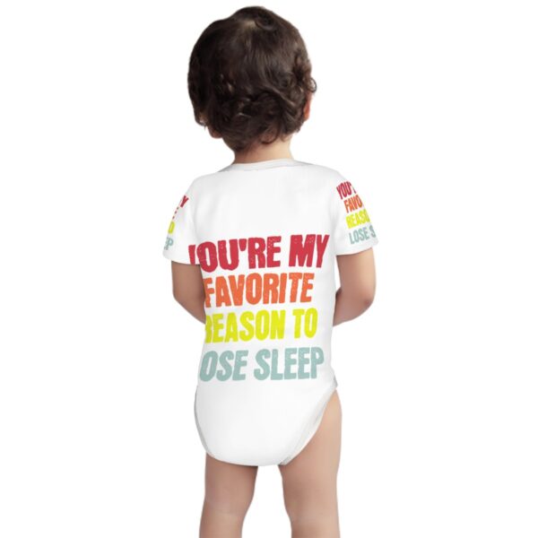 You're My Favorite Short Sleeve Onesie Customized Services - Image 4