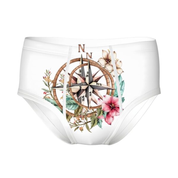 Floral Compass Boys Briefs - Image 4