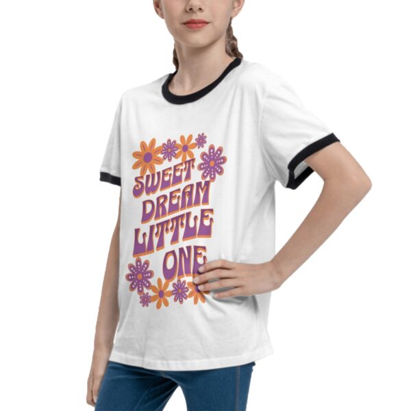 Sweet Dreams Little One T Shirts for Teens with Black Border - Image 5