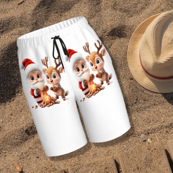 Cute Santa Teen Beach Shorts - Image 4