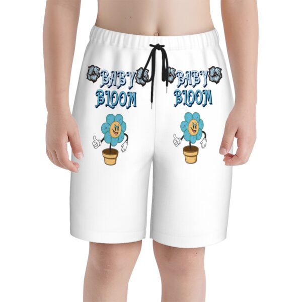 Cute Baby Bloom Teen Beach Shorts