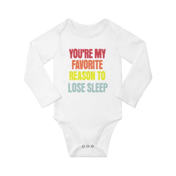 You're My Favorite Long Sleeve Onesies - Image 6