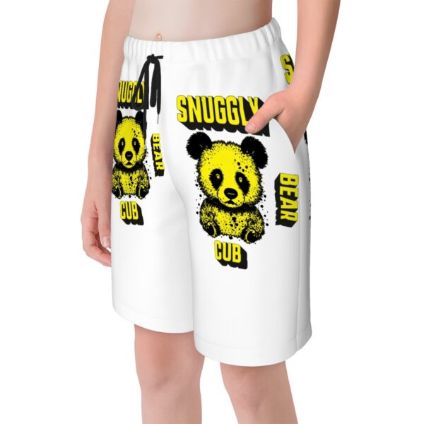 Snuggly Bear Cub Teen Beach Shorts - Image 2