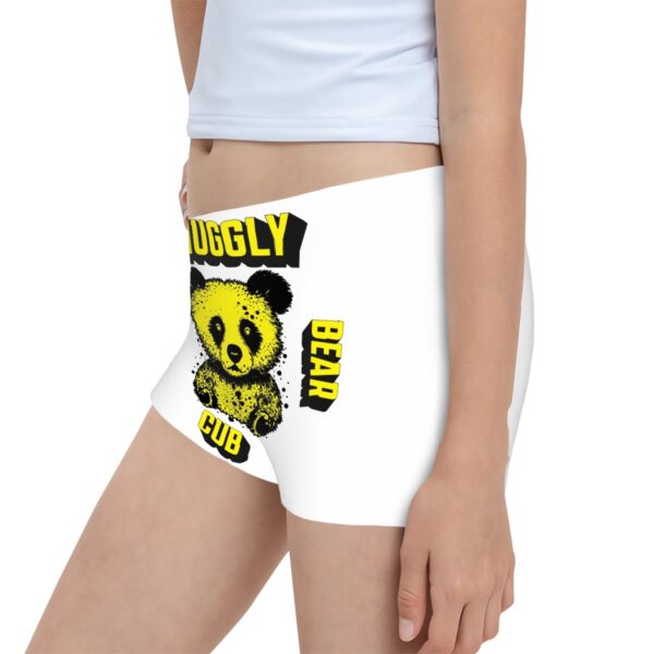 Snuggly Bear Cub Girls Boxer Briefs Underwear - Image 2