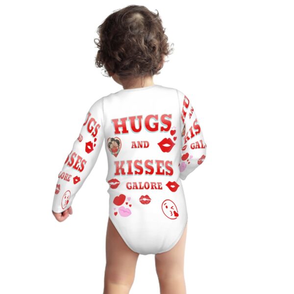 Hugs & Kisses Baby Onesies (Long Sleeve) Customized Services - Image 3