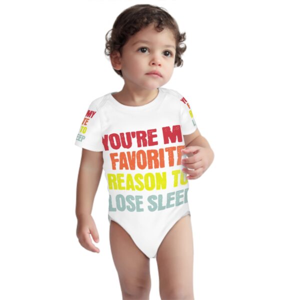 You're My Favorite Short Sleeve Onesie Customized Services - Image 3