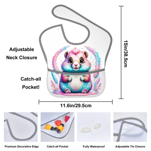 Colorful Bunny Baby Bibs - Image 5