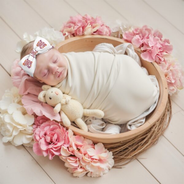 Sweet Dreams Little One Bowknot  Baby Headbands - Image 4