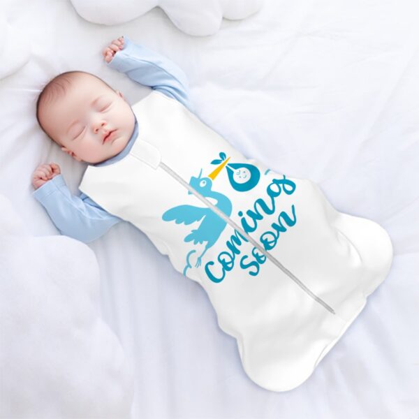 Baby Coming Soon Sleeveless Baby Sleep Sack - Image 3