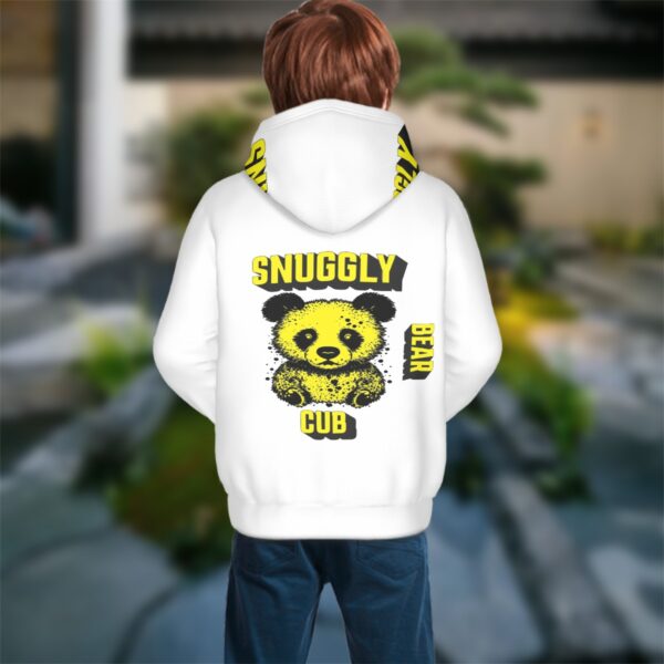 Snuggly Bear Cub Youth Hoodies - Image 3