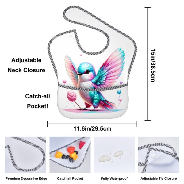 Colorful Sparrow Baby Bibs - Image 5