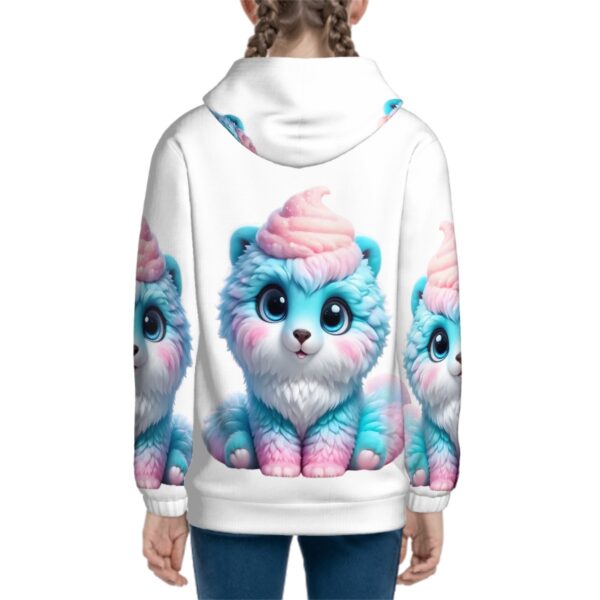 Fluffy Cute Cat Hoodies for Teens - Image 4