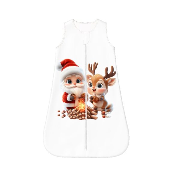 Cute Santa Sleeveless Baby Sleep Sack