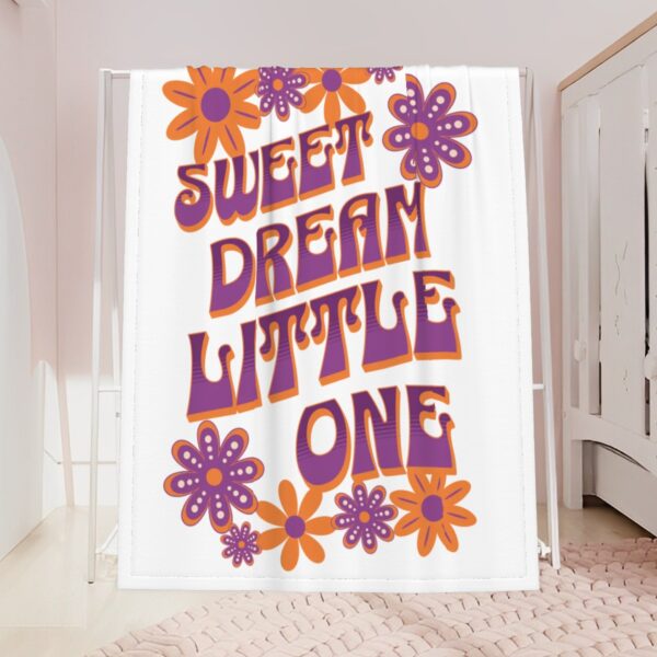 Sweet Dreams Little One Large Baby Blanket - Image 2