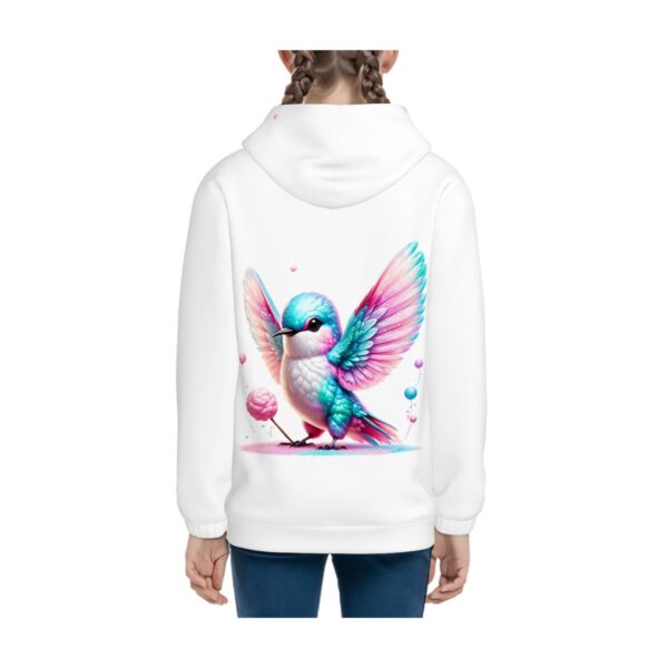 Colorful Sparrow Hoodies for Teens No Hood Cord - Image 3