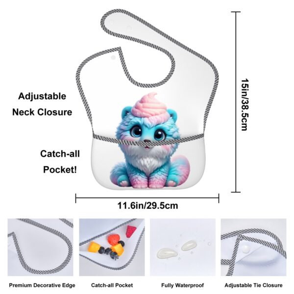 Fluffy Cute Cat Baby Bibs - Image 5