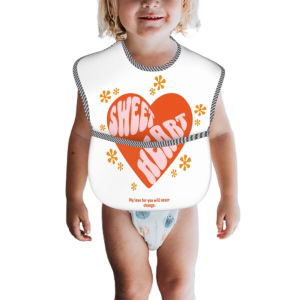 My Love For You Sweet Heart Baby Bibs - Image 3