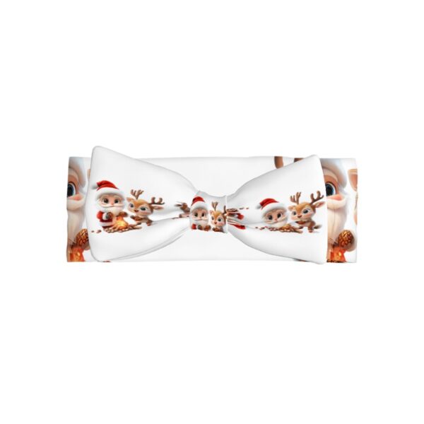 Cute Santa Bowknot  Baby Headbands