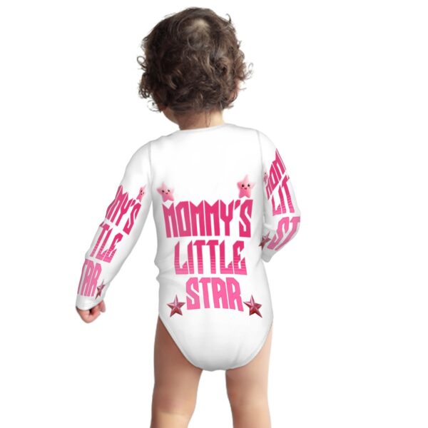 Mommy Little Star Baby Onesies (Long Sleeve) Customized Services - Image 3