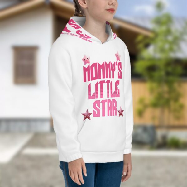 Mommy Little Star Youth Hoodies - Image 4