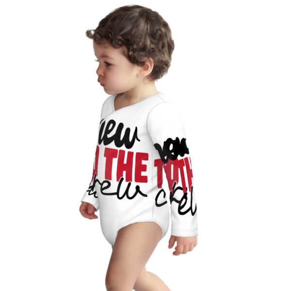 New To Crew Baby Onesies (Long Sleeve) Customized Services - Image 2