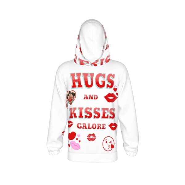 Hugs & Kisses Hoodies for Teens No Hood Cord - Image 5