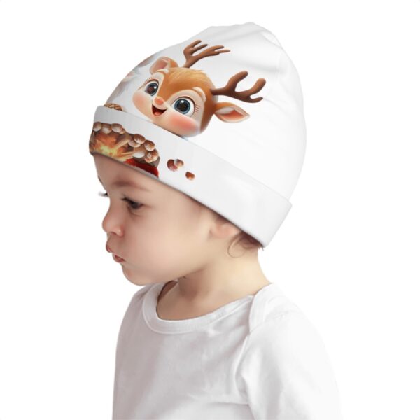 Cute Santa Baby Hat Cotton Beanie - Image 3