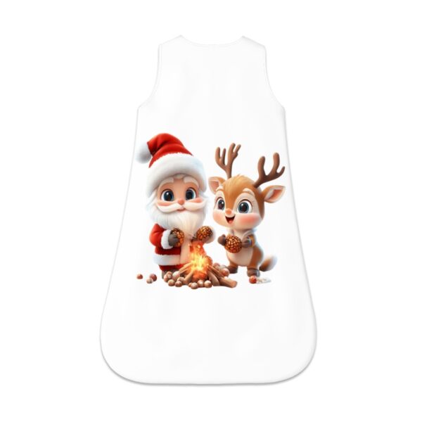 Cute Santa Sleeveless Baby Sleep Sack - Image 2