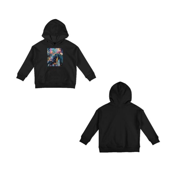 Boho Colorful Kids Hoodie Sweatshirt with Pocket - Image 4