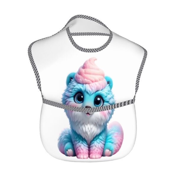 Fluffy Cute Cat Baby Bibs - Image 2