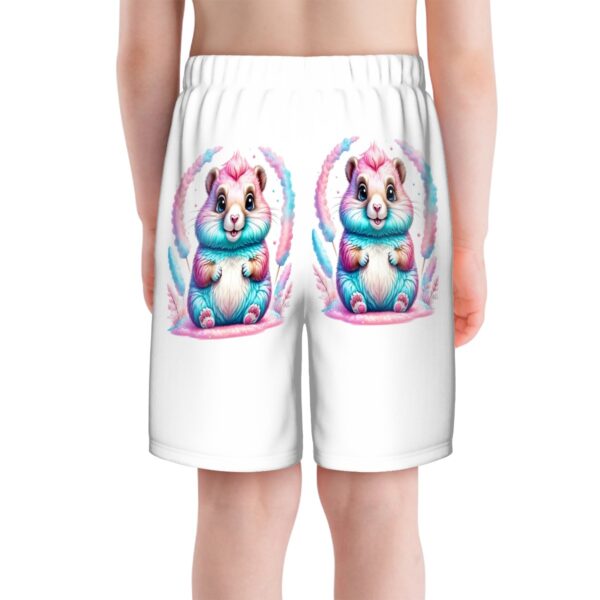 Colorful Bunny Kids Swim Trunks - Image 6