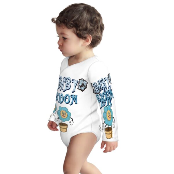 Cute Baby Bloom Baby Onesies (Long Sleeve) Customized Services - Image 2