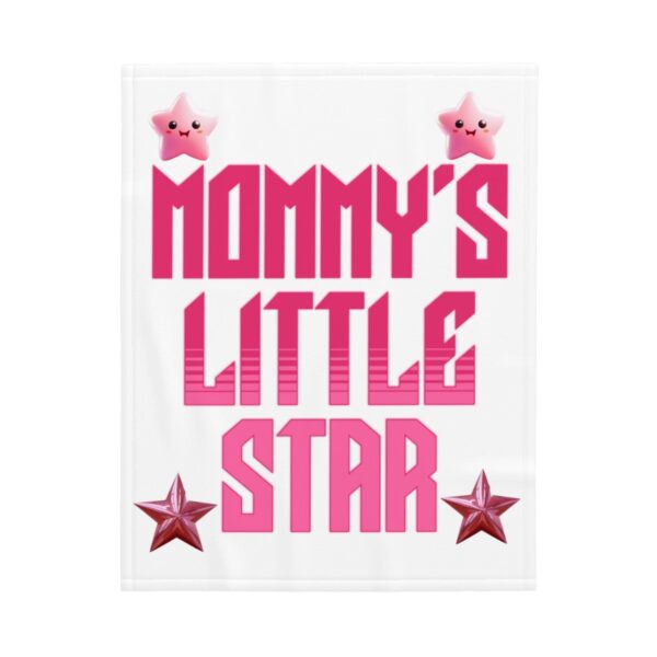 Mommy's Little Star Large Baby Blanket