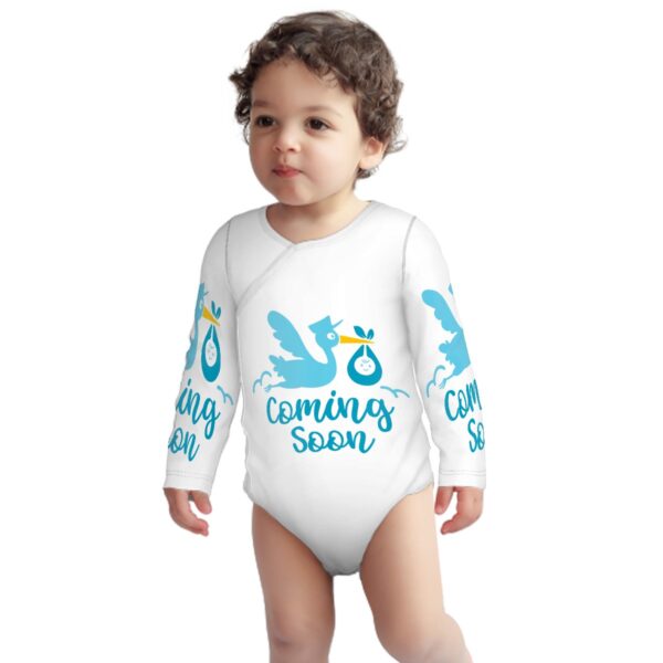 Baby Coming Soon Baby Onesies (Long Sleeve) Customized Services