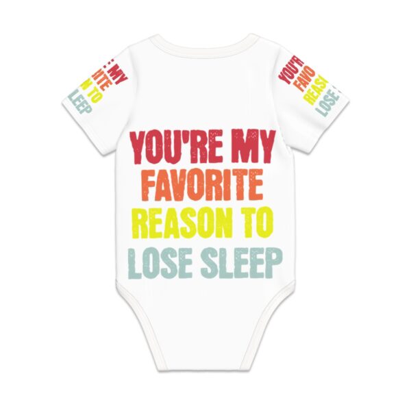 You're My Favorite Short Sleeve Onesie Customized Services - Image 2