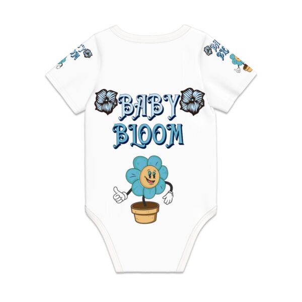 Cute Baby Bloom Short Sleeve Onesie Customized Services - Image 2