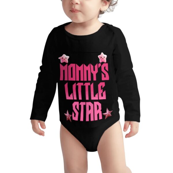 Mommy Little Star Long Sleeve Onesies - Image 4