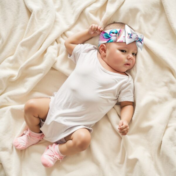 Colorful Sparrow Bowknot  Baby Headbands - Image 3