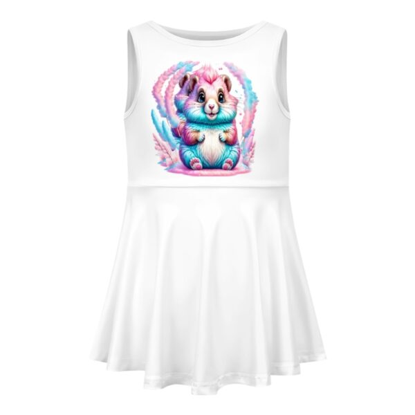 Colorful Bunny Girls Dress - Image 3