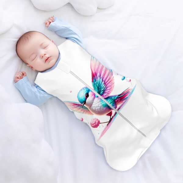 Colorful Sparrow Sleeveless Baby Sleep Sack - Image 3