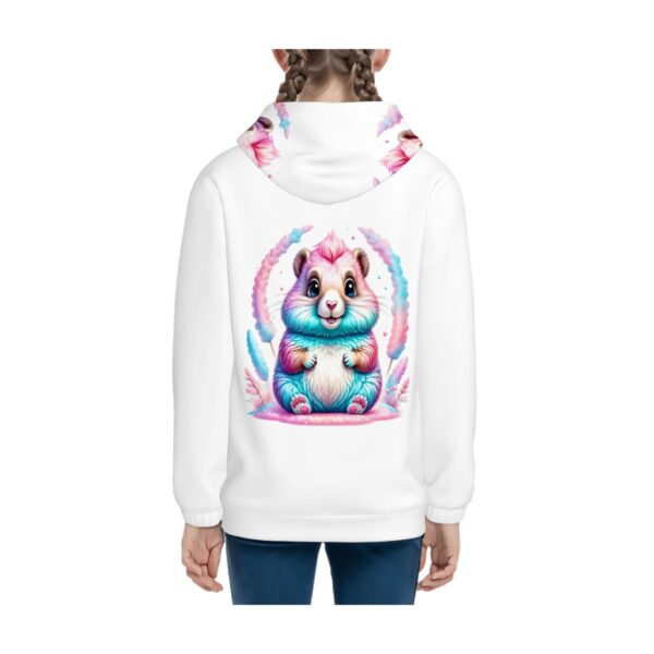 Colorful Bunny Hoodies for Teens No Hood Cord - Image 3