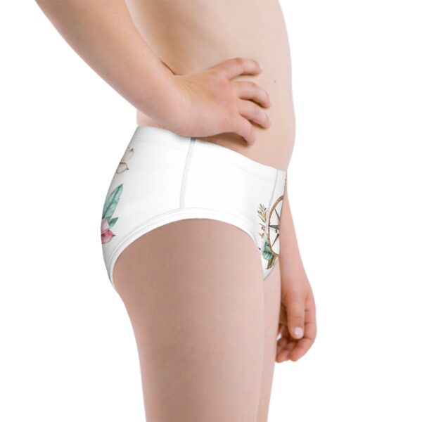 Floral Compass Boys Briefs - Image 3